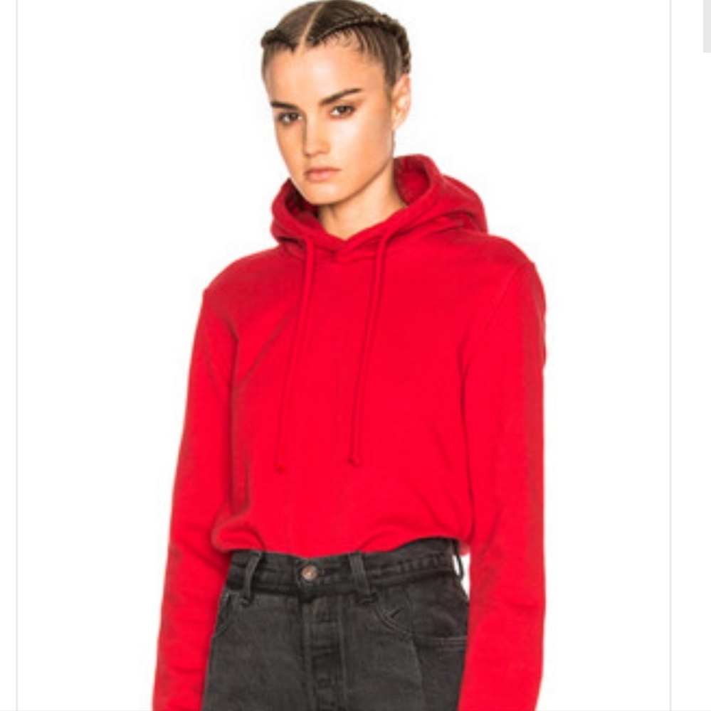 Vetements red hoodie
